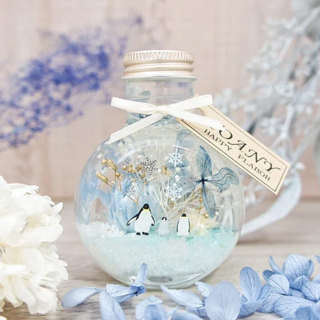 ペンギンのハーバリウム